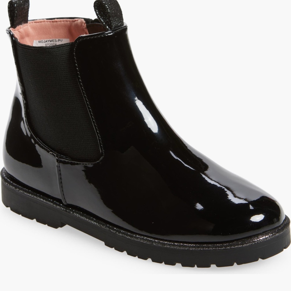 Nordstrom Jaymes Black Chelsea Boots